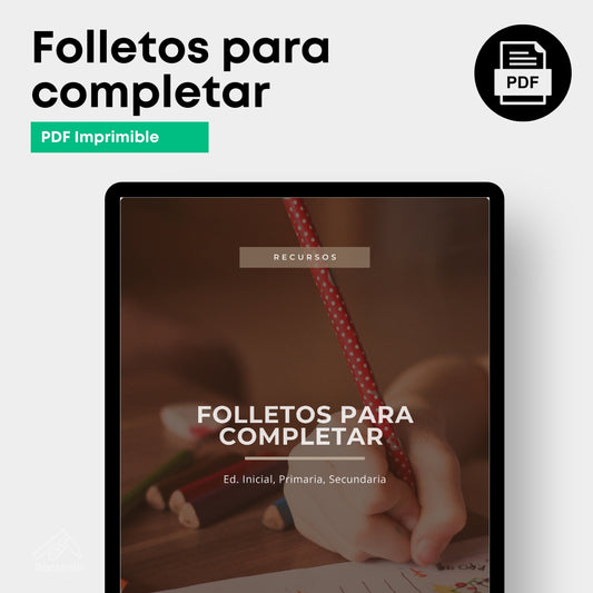 Folletos para completar