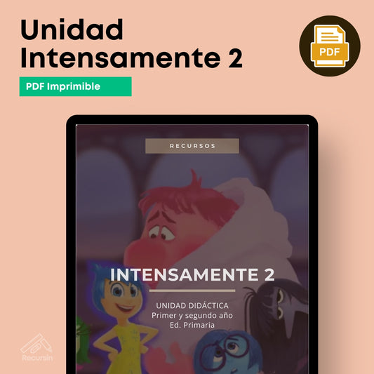 Unidad didáctica - Intensamente 2